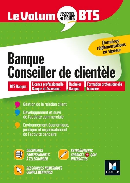 Produktbild: Le volum bts banque, conseiller