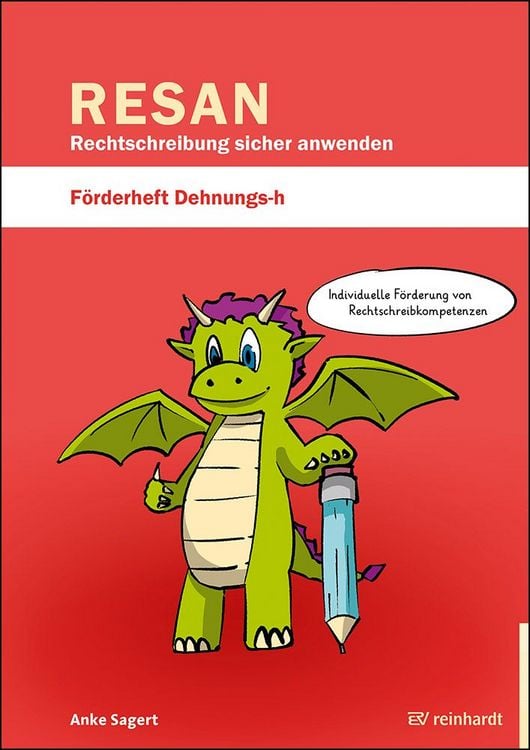 Produktbild: RESAN - Rechtschreibung sicher anwenden. F&ouml;rderheft Dehnungs-h