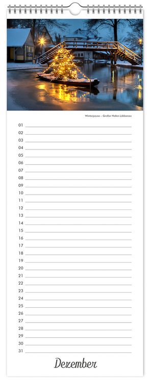Produktbild: Kalender Geburtstagskalender Spreewald