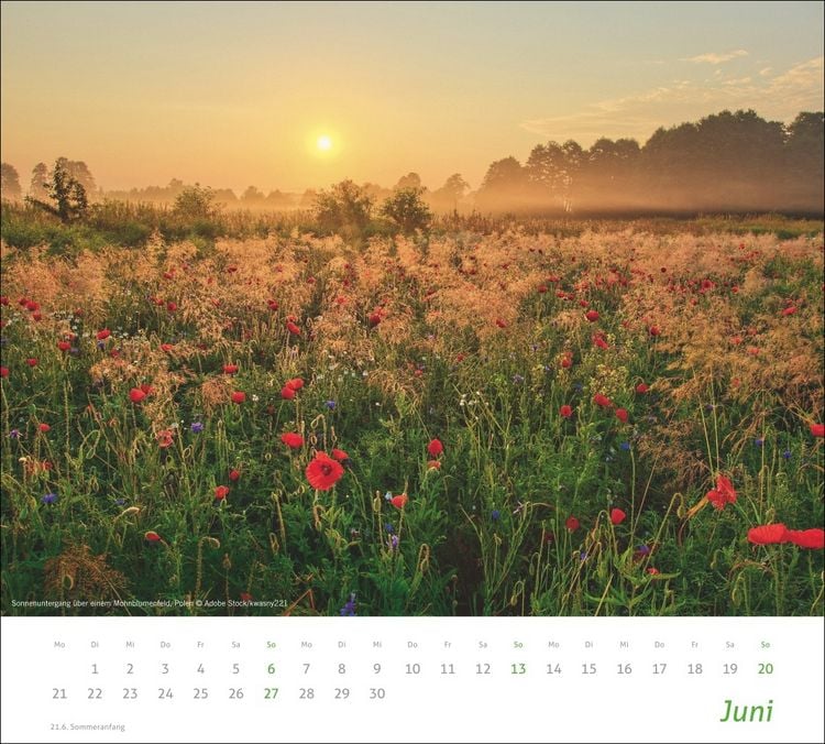 Produktbild: times&more Sonnige Momente Bildkalender 2027