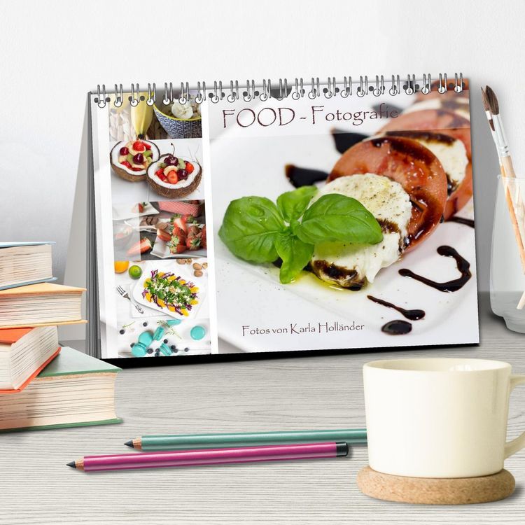 Produktbild: Food-Fotografie (Tischkalender 2026 DIN A5 quer), CALVENDO Monatskalender