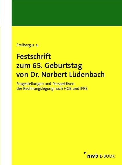 Produktbild: Festschrift zum 65. Geburtstag von Dr. Norbert L&uuml;denbach