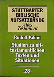 Produktbild: Studien zu alttestamentlichen Texten und Situationen