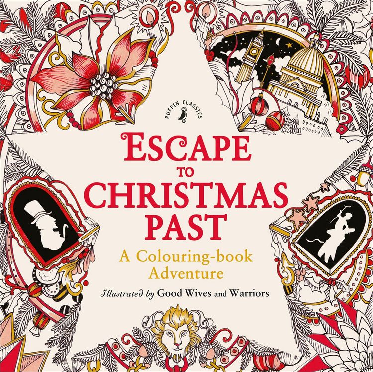 Produktbild: Escape to Christmas Past: A Colouring Book Adventure