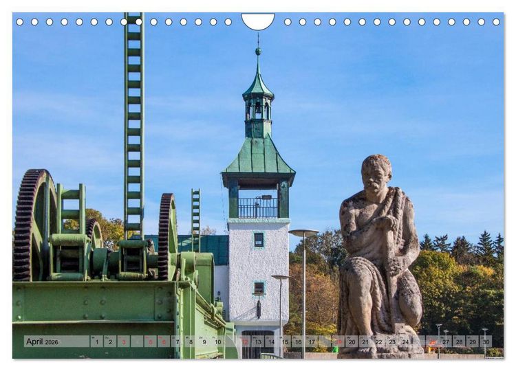 Produktbild: Augsburger Wasser (Wandkalender 2026 DIN A4 quer), CALVENDO Monatskalender