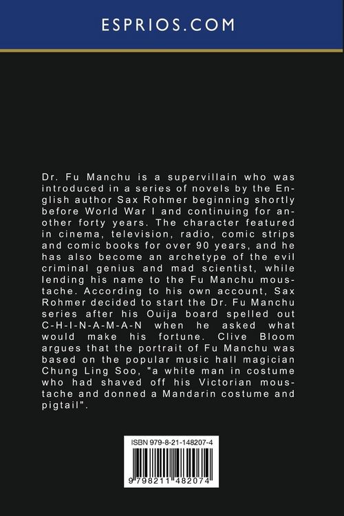 Produktbild: The Hand of Fu-Manchu (Esprios Classics)