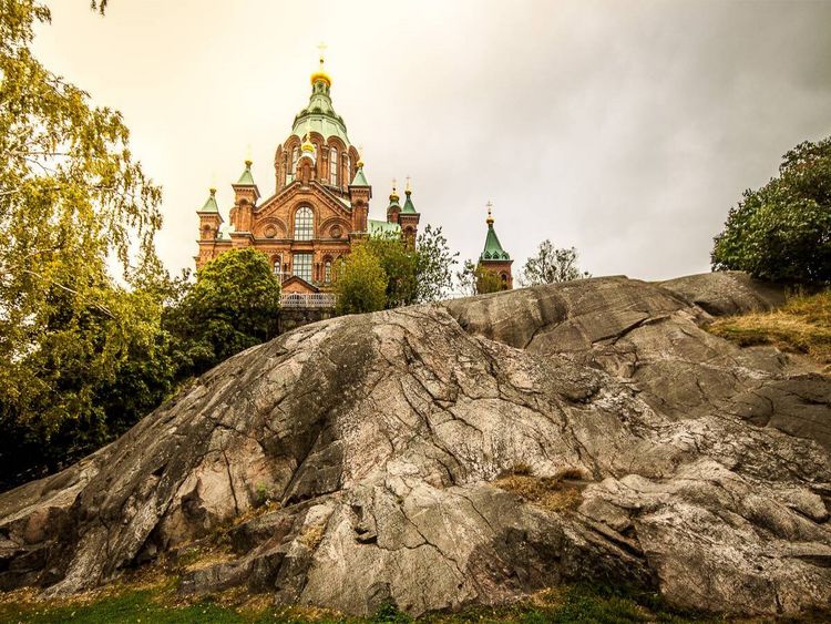 Produktbild: CALVENDO Puzzle Helsinki Kathedrale | 1000 Teile Lege-Gr&ouml;&szlig;e 64x48cm Foto-Puzzle f&uuml;r gl&uuml;ckliche Stunden