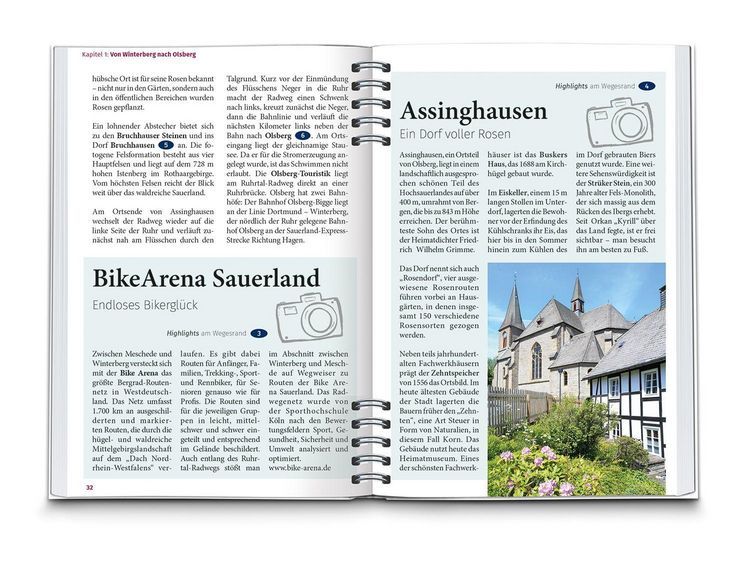 Produktbild: KOMPASS Radreisef&uuml;hrer RuhrtalRadweg