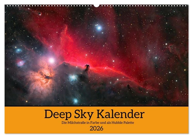Produktbild: Deep Sky Kalender (Wandkalender 2026 DIN A2 quer), CALVENDO Monatskalender