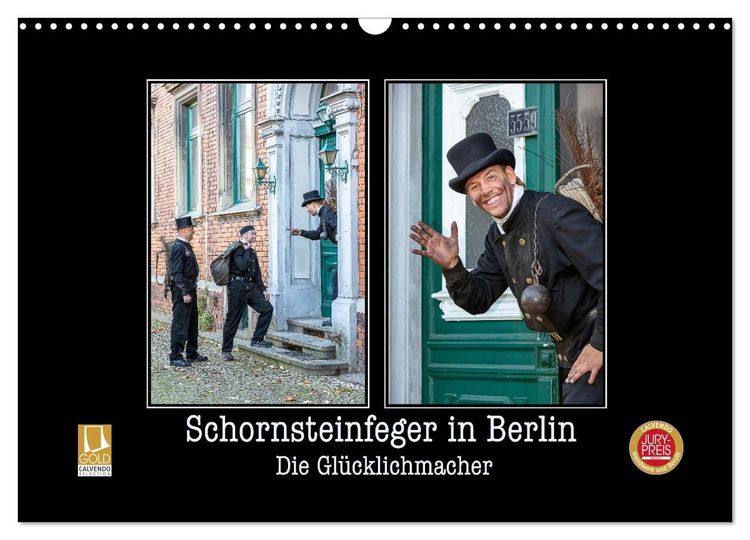 Produktbild: Schornsteinfeger in Berlin - Die Gl&uuml;cklichmacher (Wandkalender 2027 DIN A3 quer), CALVENDO Monatskalender
