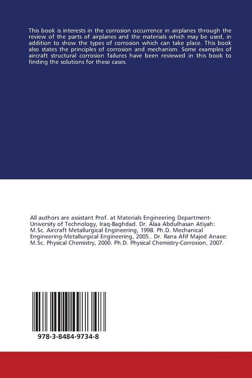 Produktbild: Corrosion in the aircraft industry