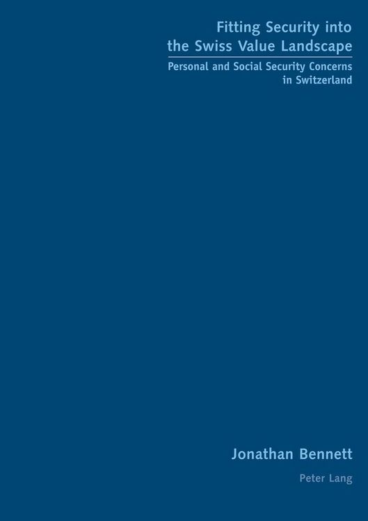 Produktbild: Fitting Security into the Swiss Value Landscape