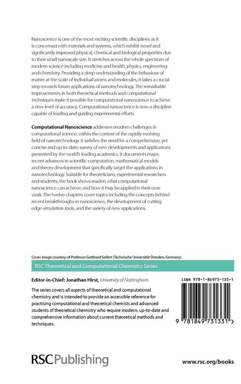 Produktbild: Computational Nanoscience