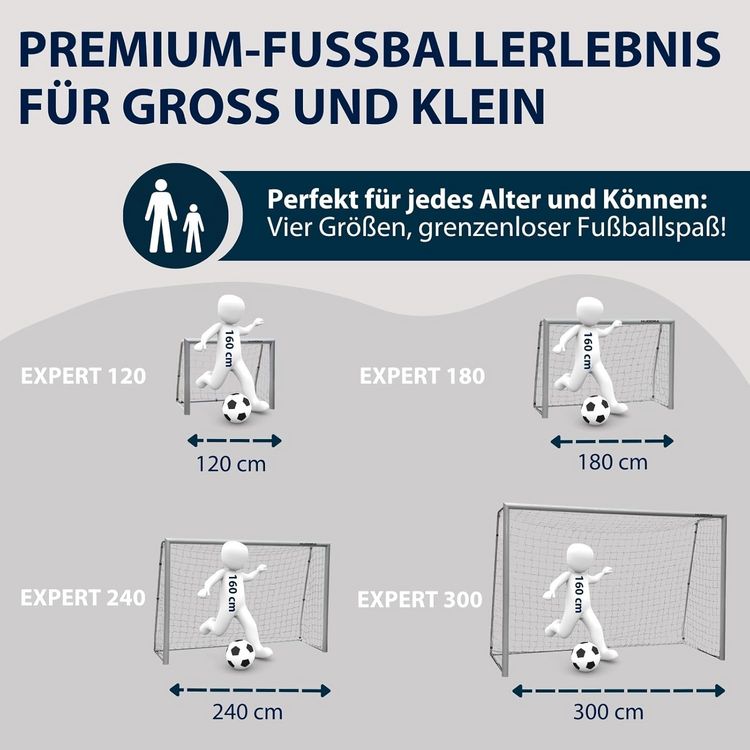 Produktbild: Fu&szlig;balltor Expert 180