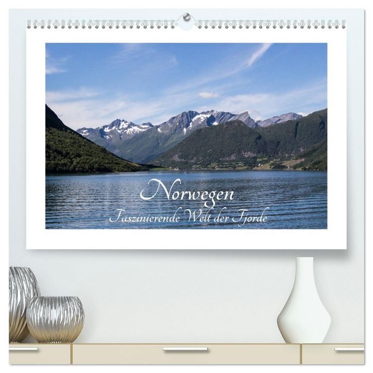 Produktbild: Norwegen - Faszinierende Welt der Fjorde (hochwertiger Premium Wandkalender 2026 DIN A2 quer), Kunstdruck in Hochglanz