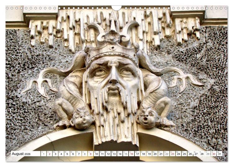 Produktbild: Jugendstil in Riga - Schmuckst&uuml;cke der lettischen Hauptstadt (Wandkalender 2026 DIN A3 quer), CALVENDO Monatskalender