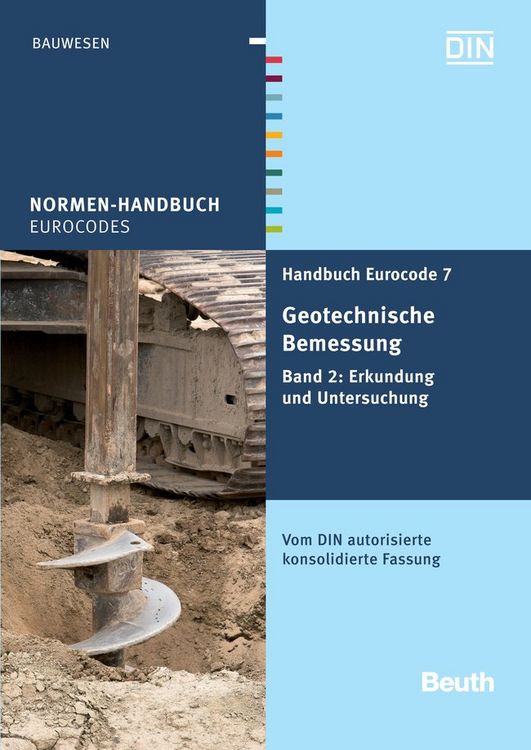 Produktbild: Handbuch Eurocode 7 - Geotechnische Bemessung