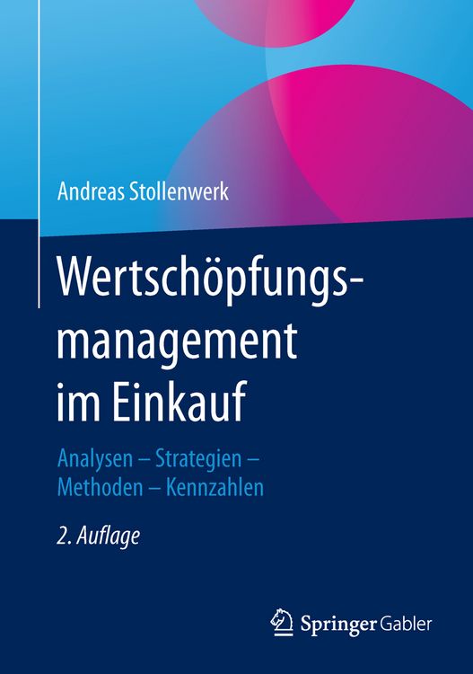 Produktbild: Wertsch&ouml;pfungsmanagement im Einkauf