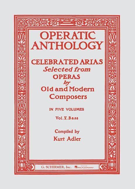 Produktbild: Operatic Anthology, Volume V