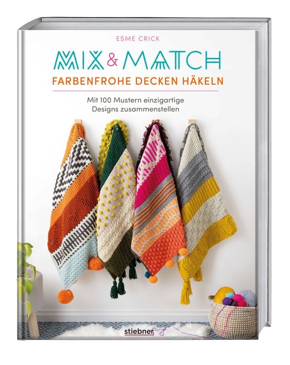 Produktbild: Mix & Match Farbenfrohe Decken h&auml;keln