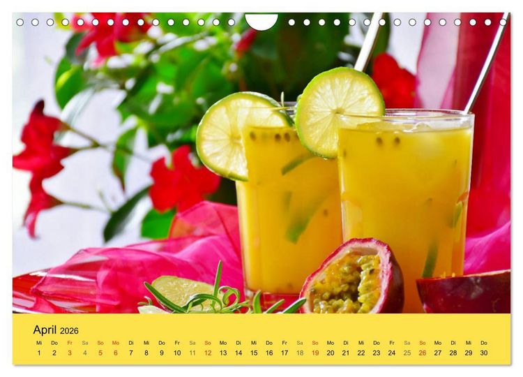 Produktbild: Gibt das Leben dir Zitronen, frag nach Zucker und Gew&uuml;rzen! (Wandkalender 2026 DIN A4 quer), CALVENDO Monatskalender