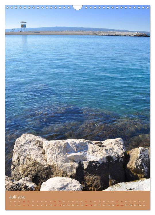 Produktbild: Erlebe mit mir das entspannte Kroatien (Wandkalender 2026 DIN A3 hoch), CALVENDO Monatskalender