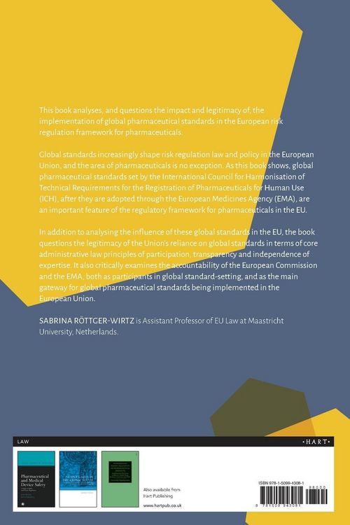 Produktbild: The Interplay of Global Standards and EU Pharmaceutical Regulation