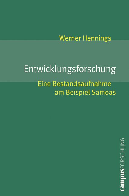 Produktbild: Entwicklungsforschung