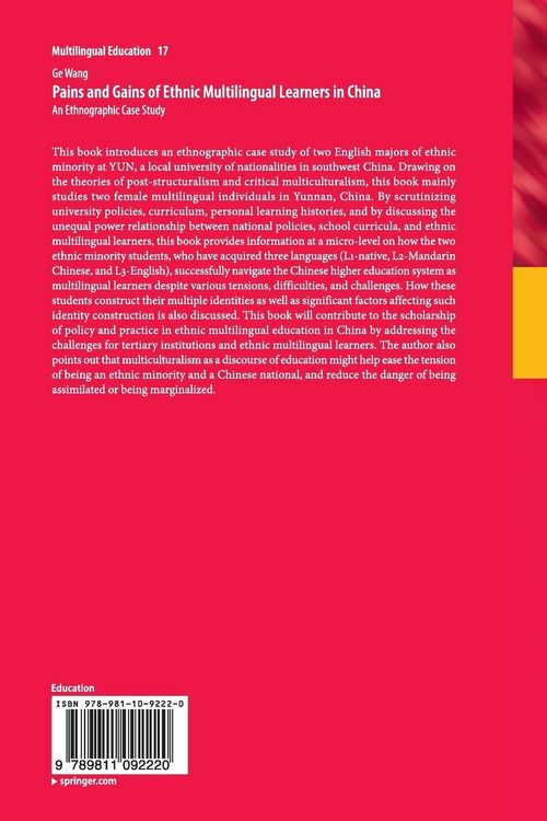 Produktbild: Pains and Gains of Ethnic Multilingual Learners in China