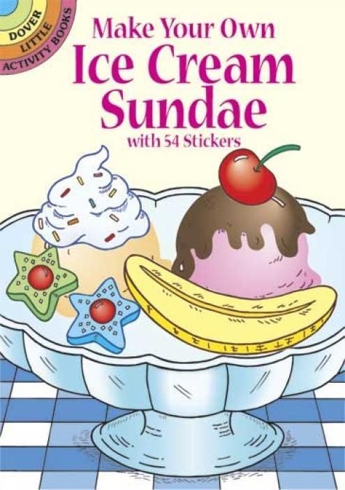 Produktbild: Make Your Own Ice Cream Sundae with 54 Stickers
