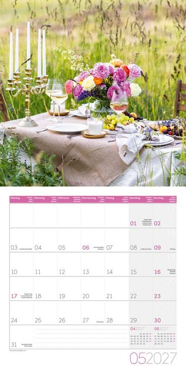 Produktbild: Landleben Kalender 2027 - 30x30 - Art12