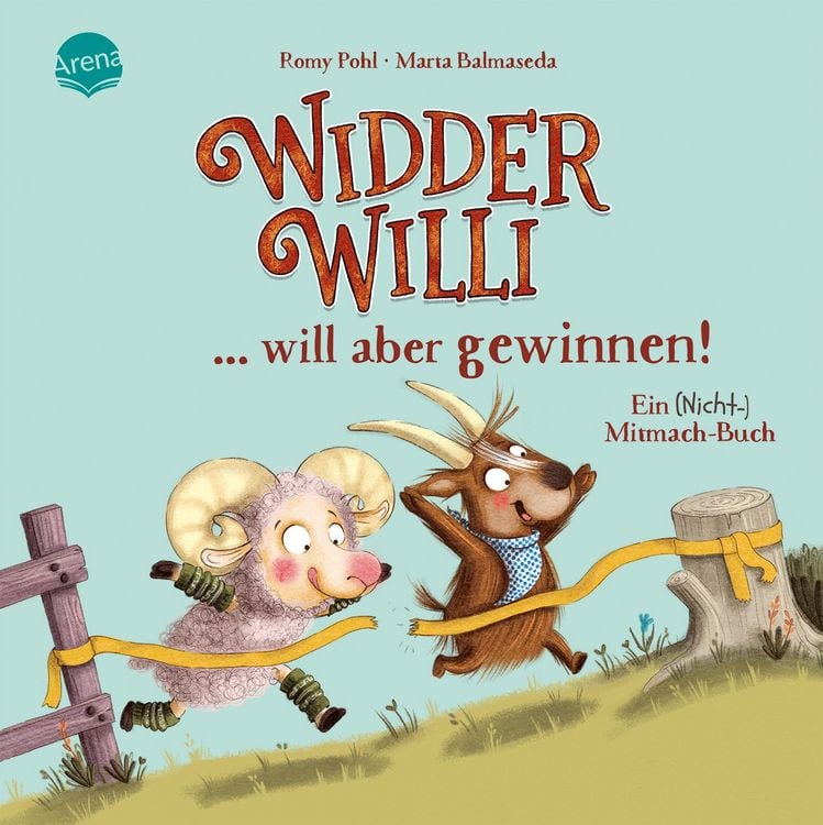 Produktbild: Widder Willi will aber gewinnen! Ein (Nicht-)Mitmach-Buch