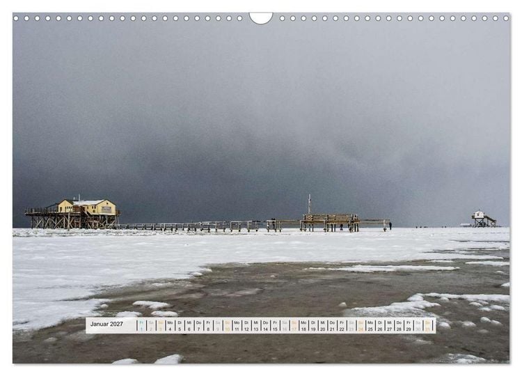 Produktbild: St. Peter-Ording (Wandkalender 2027 DIN A3 quer), CALVENDO Monatskalender