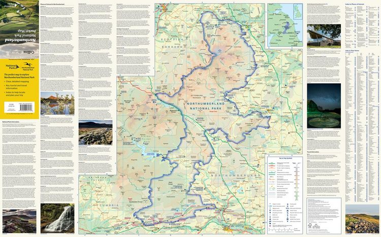 Produktbild: Northumberland National Park Pocket Map