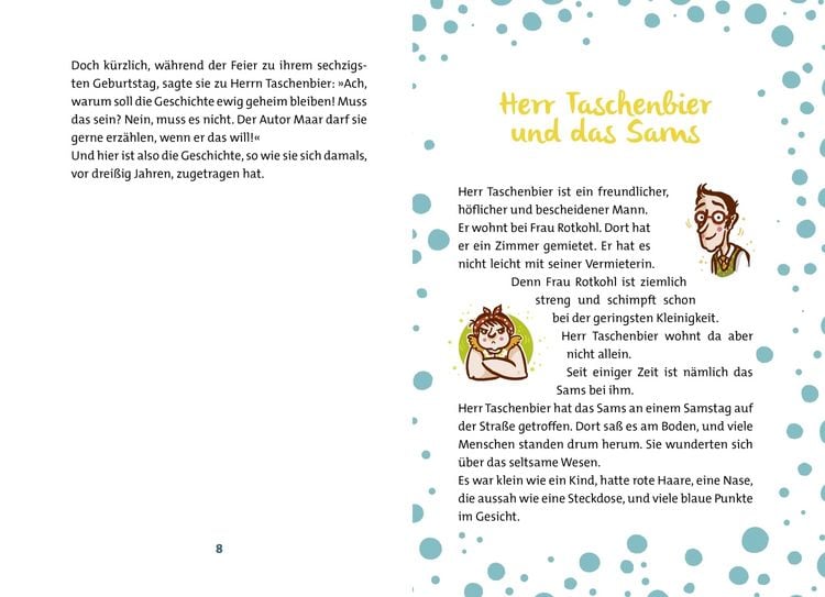 Produktbild: Das Sams 8. Ein Sams zu viel