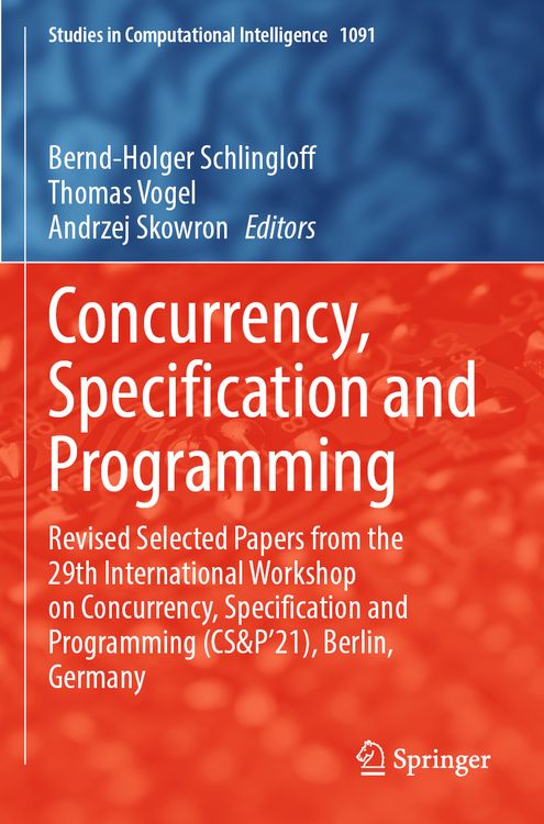 Produktbild: Concurrency, Specification and Programming