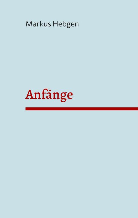 Produktbild: Anf&auml;nge