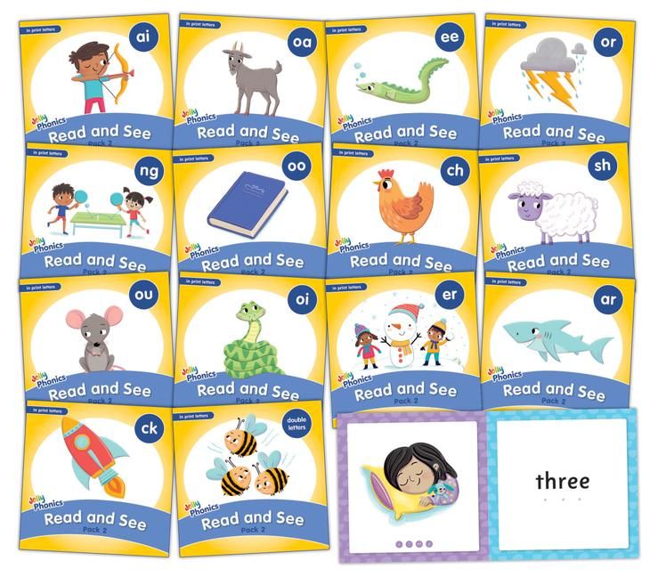 Produktbild: Jolly Phonics Read and See, Pack 2