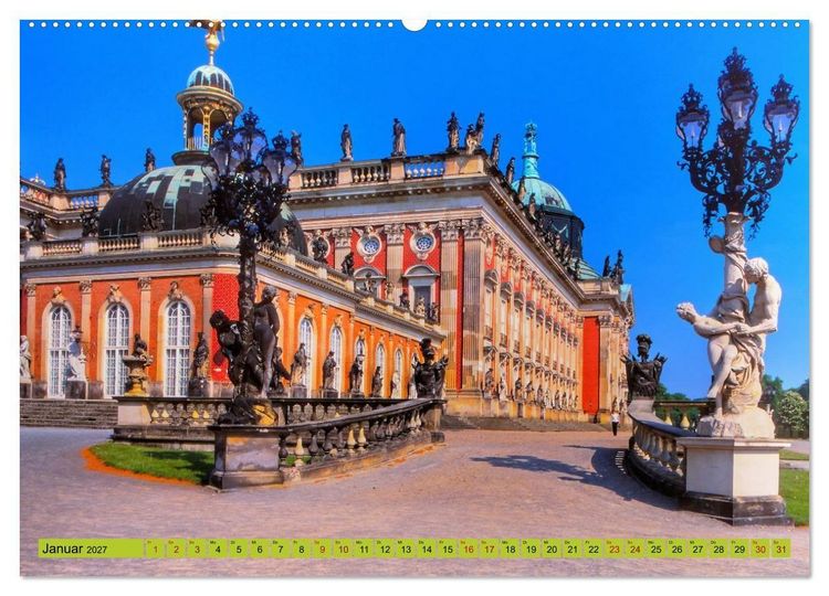 Produktbild: POTSDAM. Du bist so sch&ouml;n (Wandkalender 2027 DIN A2 quer), CALVENDO Monatskalender