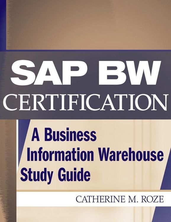 Produktbild: SAP BW Certification