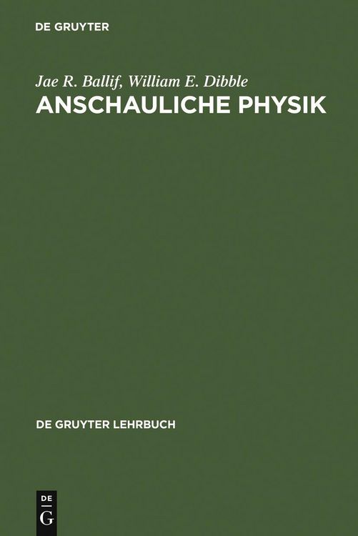 Produktbild: Anschauliche Physik