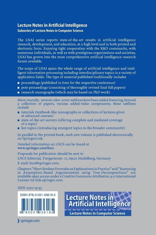 Produktbild: Logics in Artificial Intelligence