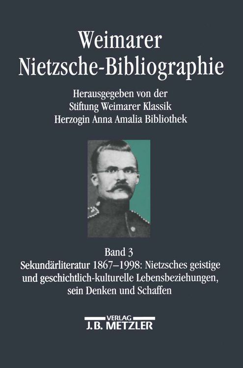Produktbild: Weimarer Nietzsche-Bibliographie in 5 B&auml;nden