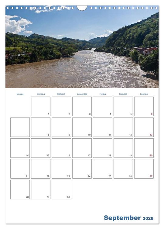 Produktbild: HOMMAGE AN KOLUMBIEN (Wandkalender 2026 DIN A3 hoch), CALVENDO Monatskalender