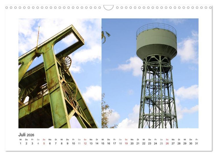 Produktbild: Zeche Lohberg - Im Wandel der Zeit (Wandkalender 2026 DIN A3 quer), CALVENDO Monatskalender