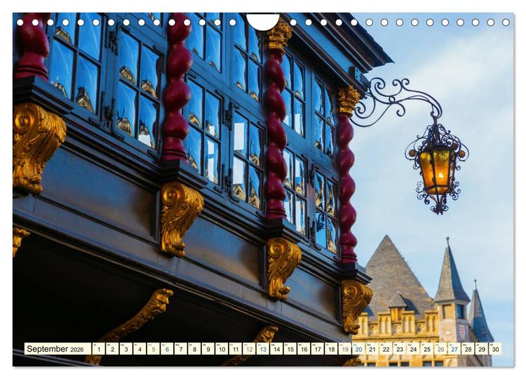 Produktbild: Aachen - die Kaiserstadt am Dreil&auml;ndereck (Wandkalender 2026 DIN A4 quer), CALVENDO Monatskalender