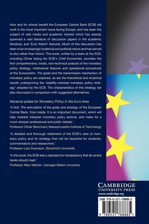 Produktbild: Monetary Policy in the Euro Area: Strategy and Decision-Making at the European Central Bank