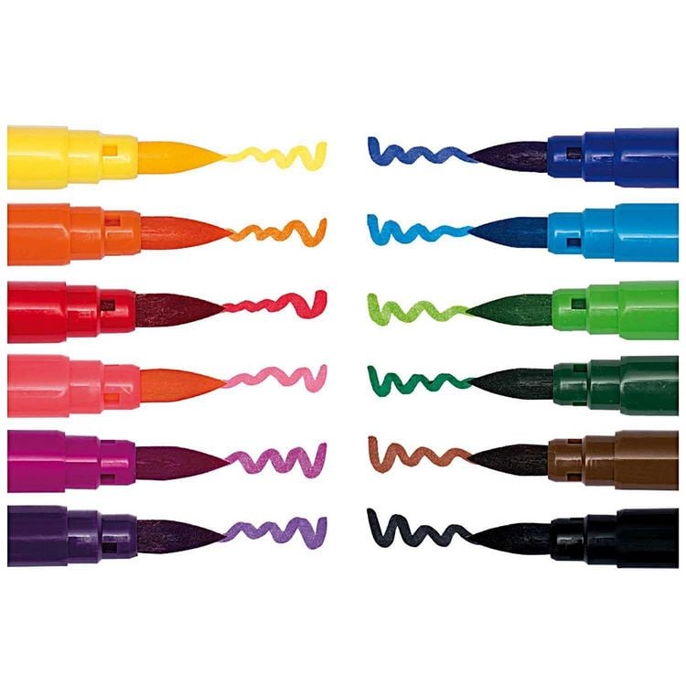 Produktbild: BRUSH PENS, 12 STK