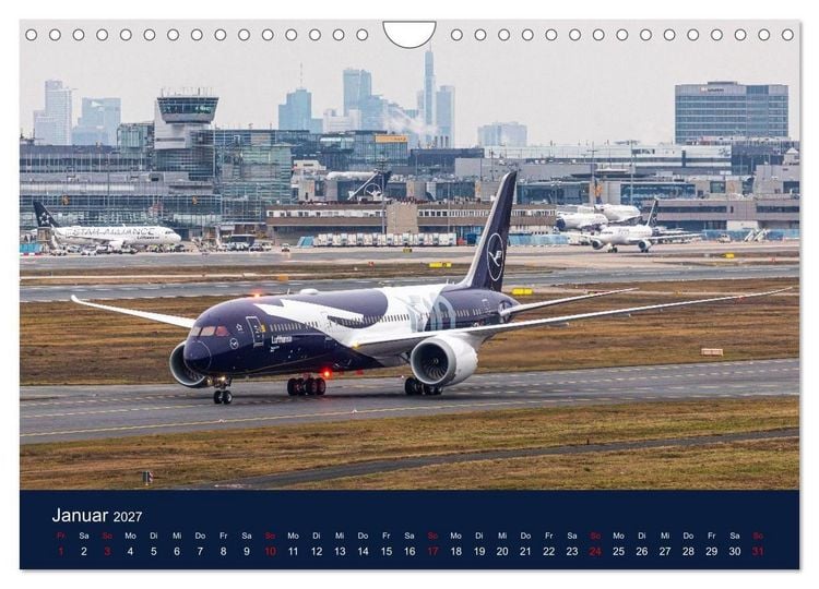 Produktbild: Lufthansa 100 Years (Wandkalender 2027 DIN A4 quer), CALVENDO Monatskalender