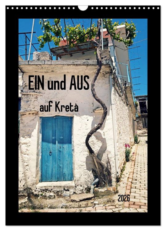 Produktbild: Ein und Aus auf Kreta (Wandkalender 2026 DIN A3 hoch), CALVENDO Monatskalender
